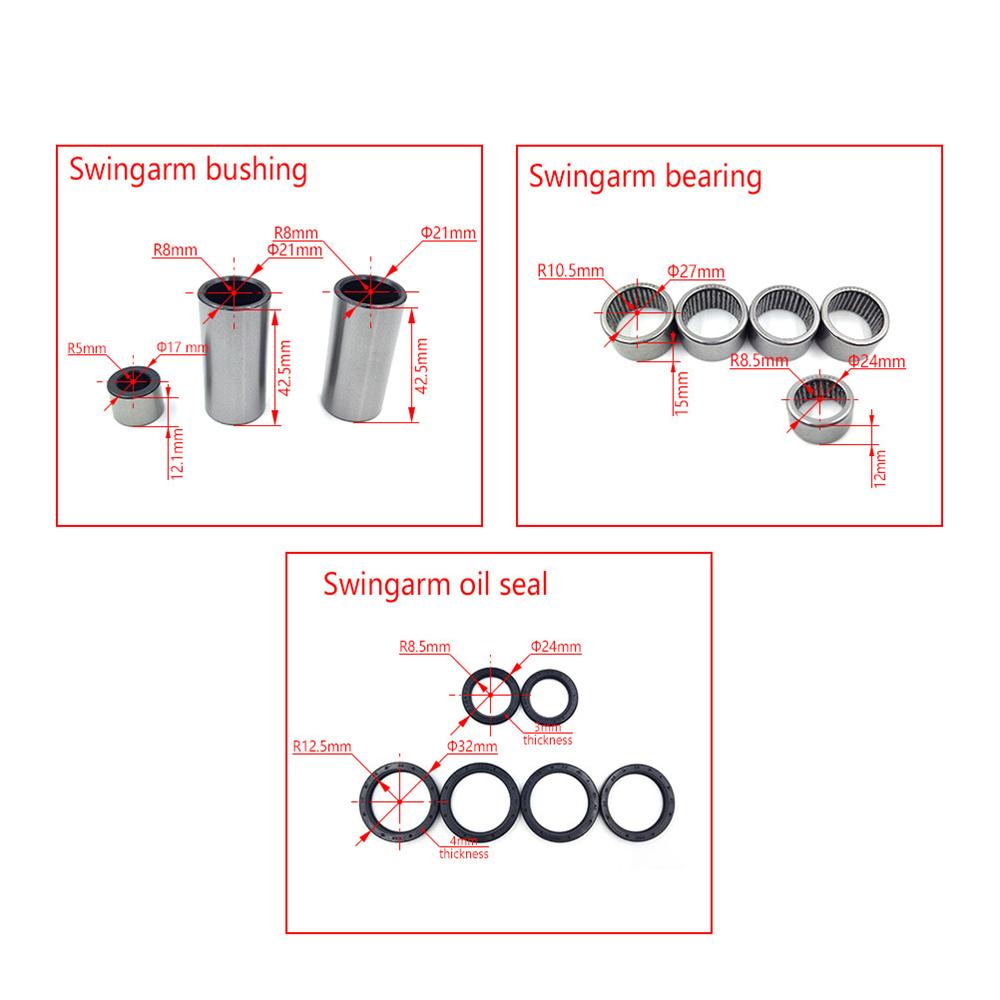 1 Комплект для ремонта рычажной подвески маятника подходит для YAMAHA YZ250F YZ250FX YZ450F WR250F