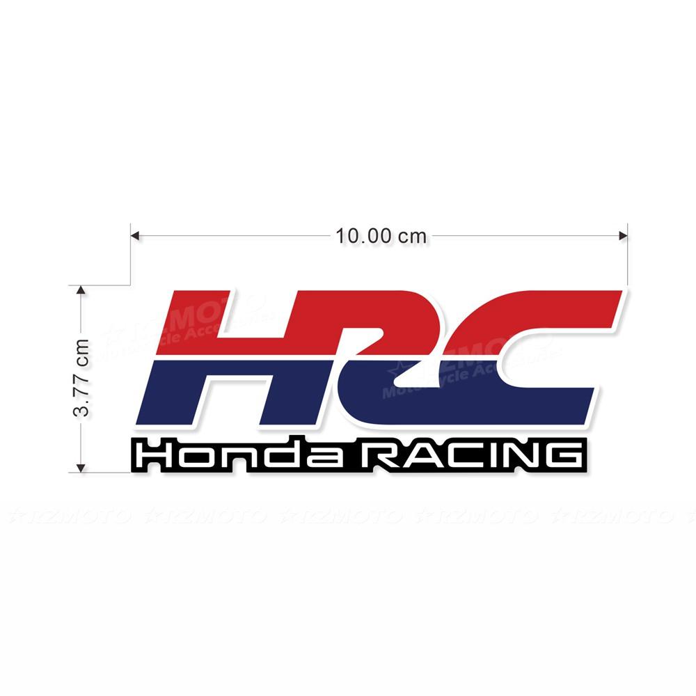 CKU5 Honda HRC Racing Motorcycle Decoration Stickers Reflective Waterproof Helmet Racing Decals CBR RCV Accessories Sponsor Stickers