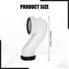 Toilet Drain Extension Flange Adapter Plumbing System Part Household Connector Replaces for