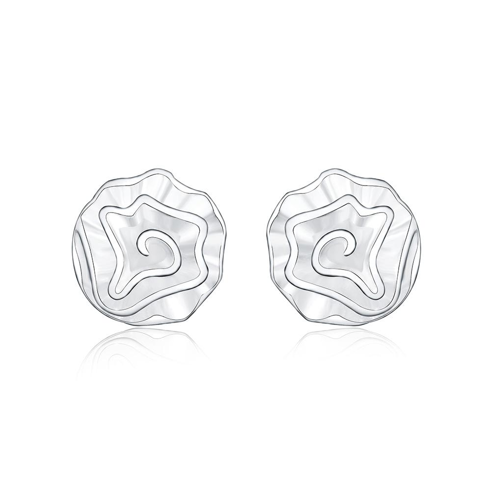 Серьги-розы из стерлингового серебра 925 пробы, модные свадебные украшения