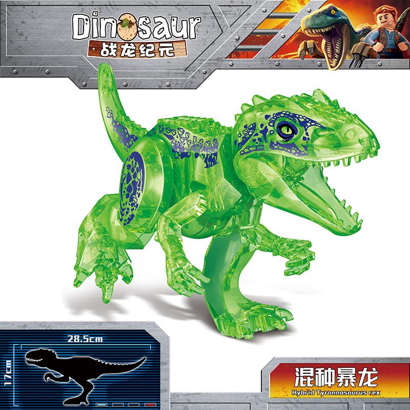 Мир Юрского периода 2 фигурки динозавров Tyrannosaurus Rex Indominus Rex I-Rex Indoraptor строительные блоки детские игрушки совместимы