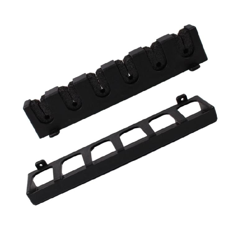 6 Rods Fishing Rod Holder Wall Mount Vertical/Horizontal Fishing Rod Holder Rack
