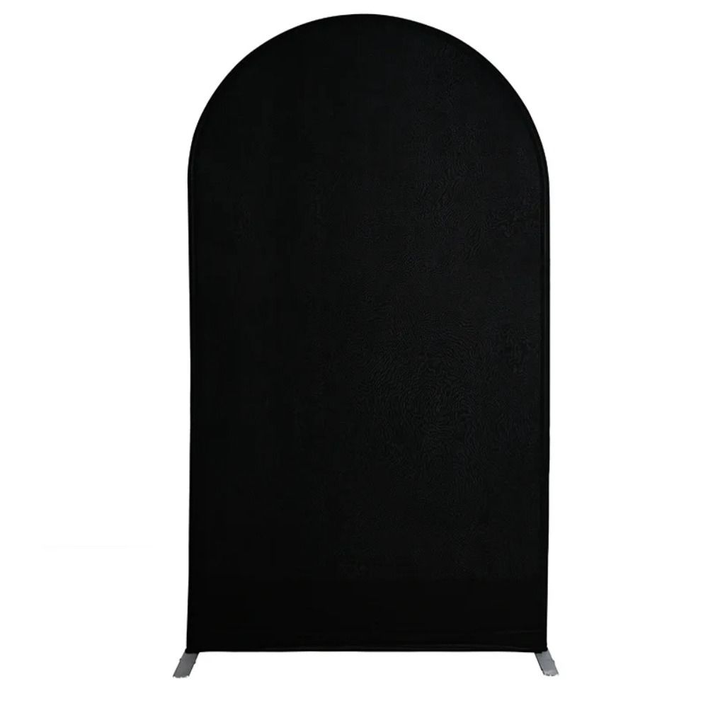 Polyester Wedding Arch Cover High Elasticity Arch Backdrop Cover Ceremony Banquet Decoration