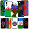 Чехол для телефона с цыганским цыганским флагом для Samsung Galaxy S23 S22 S20 FE S10 Plus S21 Ultra 5G S10E S9 S8 10 Lite 20