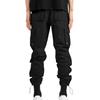 2026 Spring and Autumn Men's Casual Pants, Multi-Pocket, Solid Color, Loose Fit, Cuffed Workwear Trousers