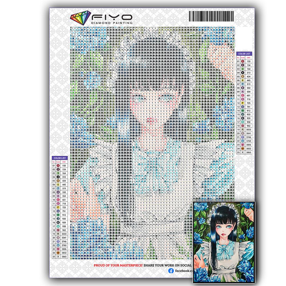 Набор для алмазной живописи Девушка-девушка 5D DIY Алмазная вышивка Портретные фотографии Стразы Мозаичное украшение