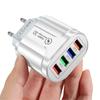 Travel 4 Ports LED Fast Quick Charger USB Transformer Power Supply Adapter