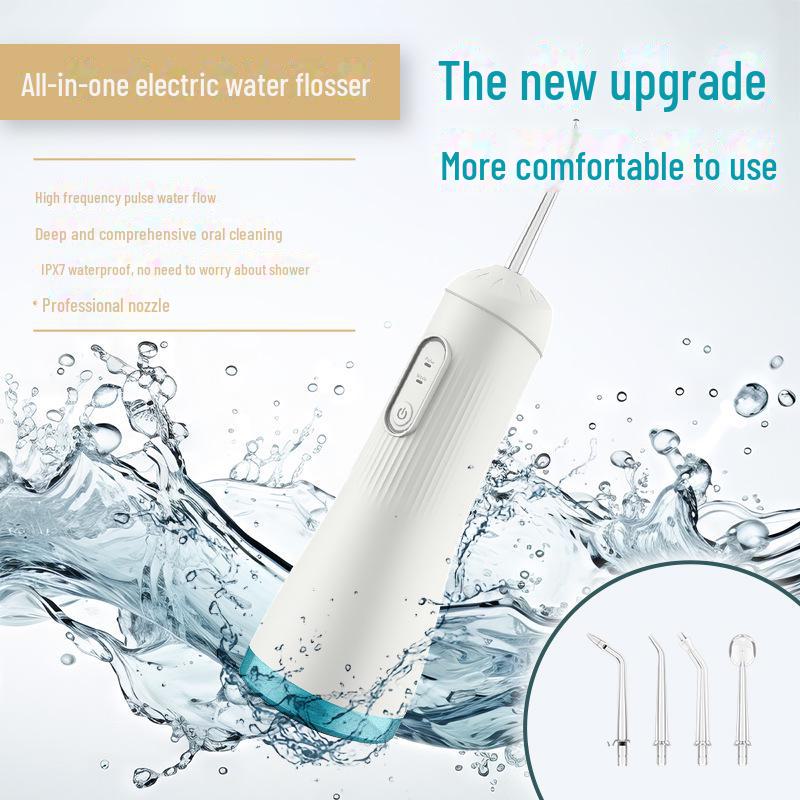 Портативный водонепроницаемый электрический ирригатор для домашнего использования - устраняет неприятный запах изо рта