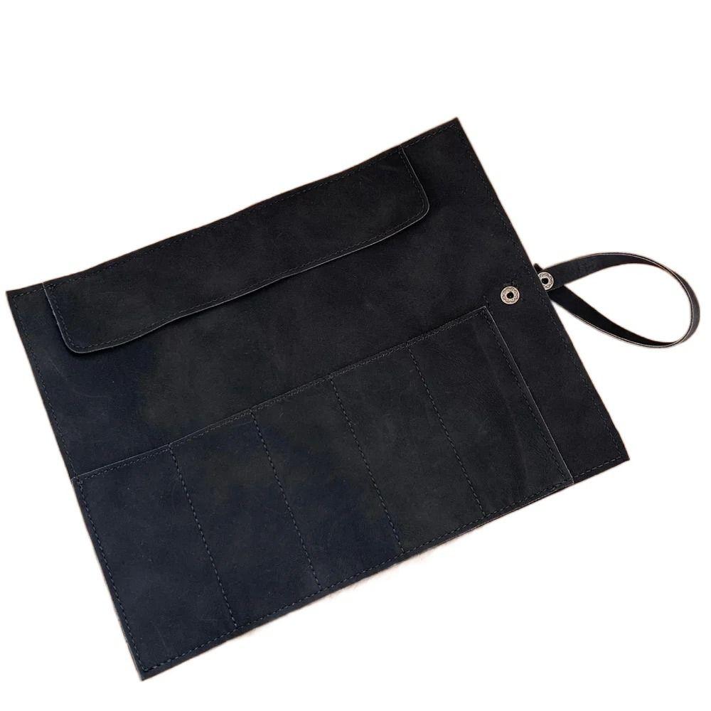 Matte Leather Watch Organizer Case Lightweight Watch Band Case Watchband Pouch Watch Accessories