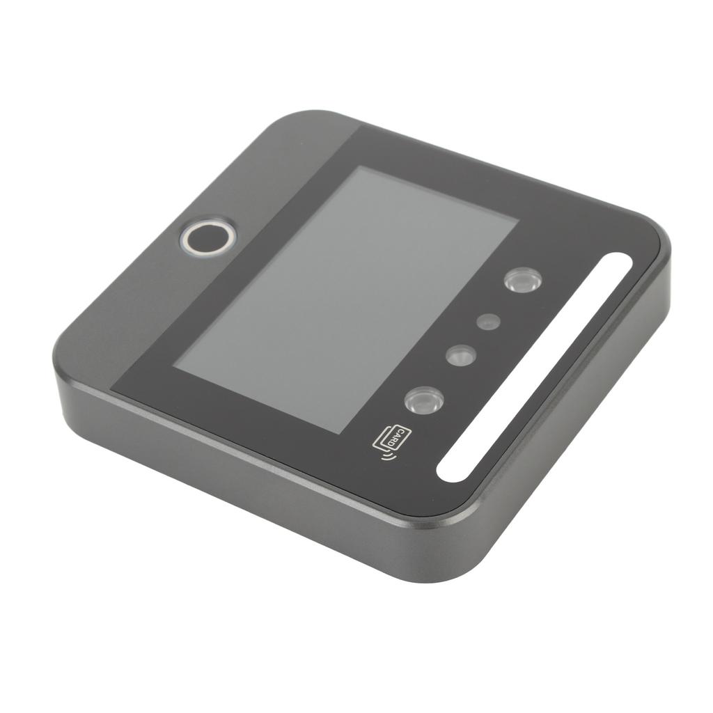 Учет рабочего времени сотрудников с 5-дюймовым сенсорным экраном, быстрое распознавание отпечатков пальцев и лиц, часы