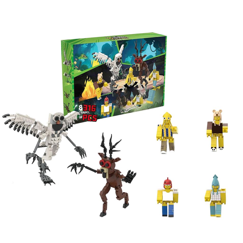 New Character Game Building : Forest 99 Nights 6-Piece Set In Colorful Box