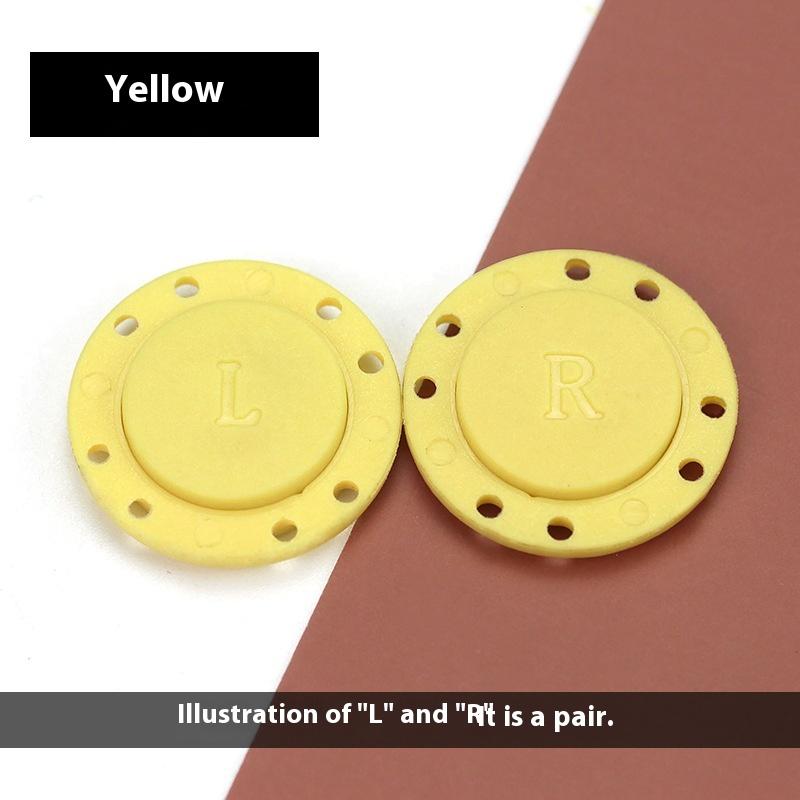 Пара магнитных кнопок Швейные принадлежности Магнитная одежда Невидимые магнитные кнопки Металлические кнопки Ручная работа DIY Украшения для одежды