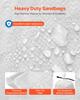 Empty Sandbags, 100 Packs 40 x 66 cm, Heavy Duty Sand Bags Sacks with Ties, 22.6kg Capacity Woven Polypropylene Sandbags, Tear-Resistant &