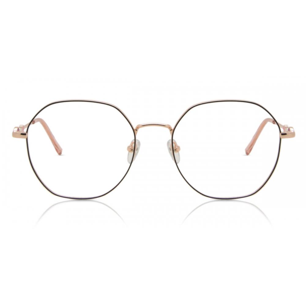 Ободковые Овальные Черно-Золотые Коллекция Smartbuy Athabasca L122a Модные Унисекс Очки