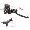Motorcycle Brake Pump Front Master Cylinder Hydraulic Brake Lever Right for Dirt Pit Bike ATV Quad Moped Scooter Buggy Go Kart