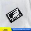 Compatible with Lexus IS200T, RX, ES, NX, CT200; features FSPORT logo and rear emblem.