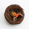 Vintage Jewelry Brooches for Women Colorful Enamel Pins Metal  Birds Cute Broach Bird Hummingbird Badge High Quality Accessories