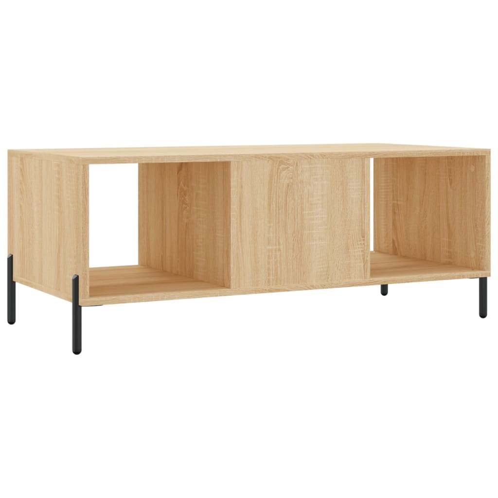 Vidaxl Stolik Kawowy, Dąb Sonoma, 102X50X40Cm, Materiał Drewnopochodny