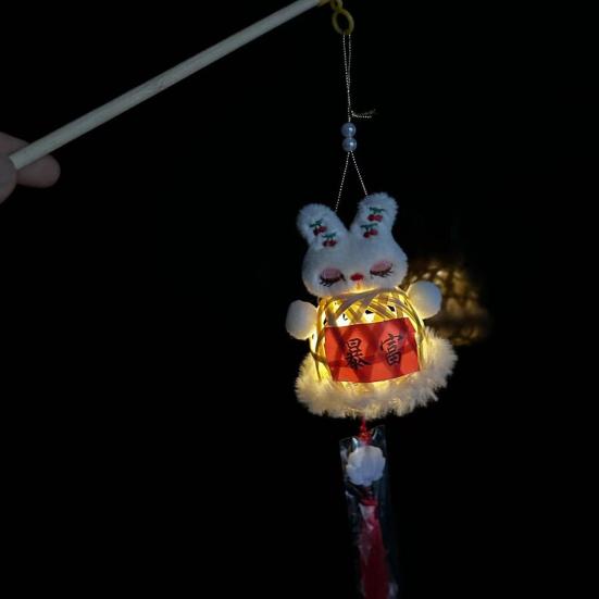 Китайский стиль DIY фонарь комплект бамбуковый светодиодный фонарь ручной работы светящийся фонарь родитель-ребенок DIY поделки