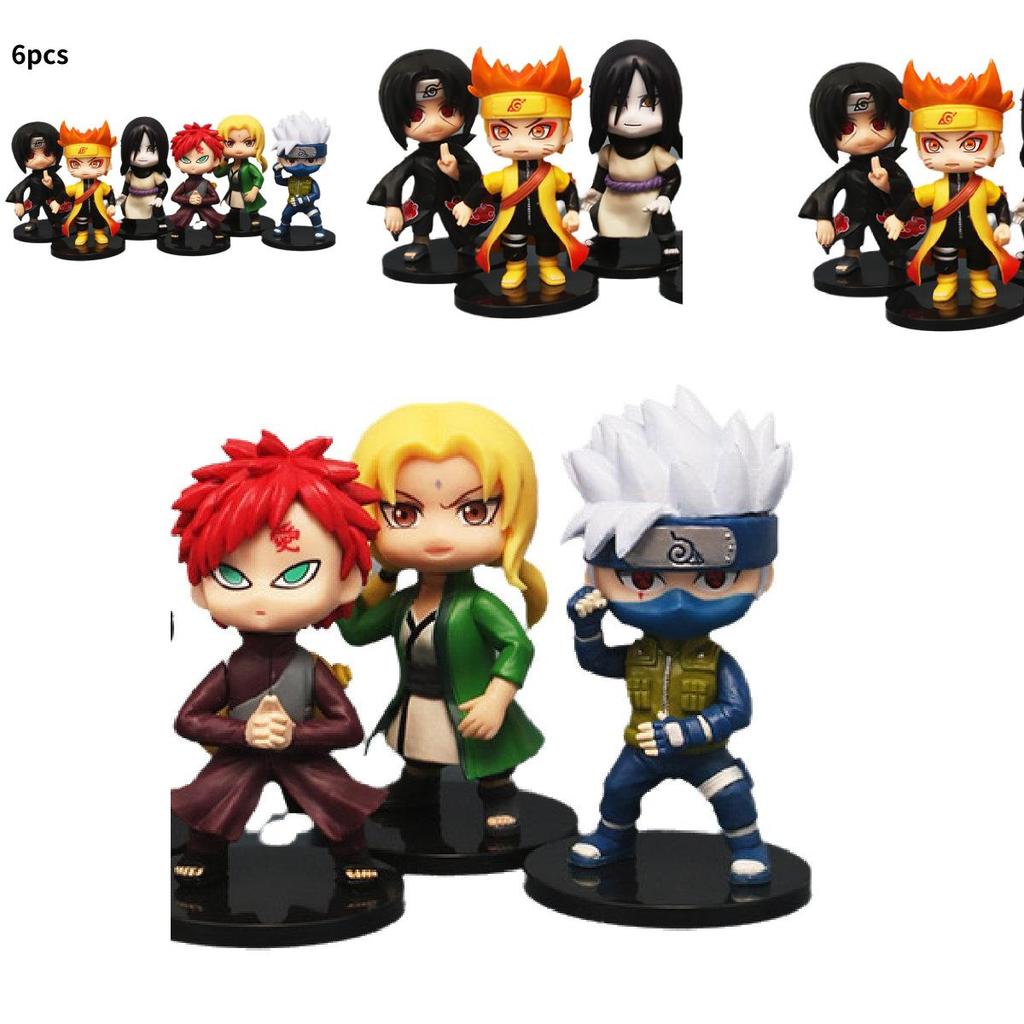 Luxurious Naruto Themed Pvc Action Figures Collection Featuring Beloved Characters For Display