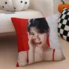 Singer L-Lee Ji Eun-MT IU Fun Beautiful Pillow Case Comfort Sofa Bed Silky Elegant Invisible Zipper Decorative Cushion Cover