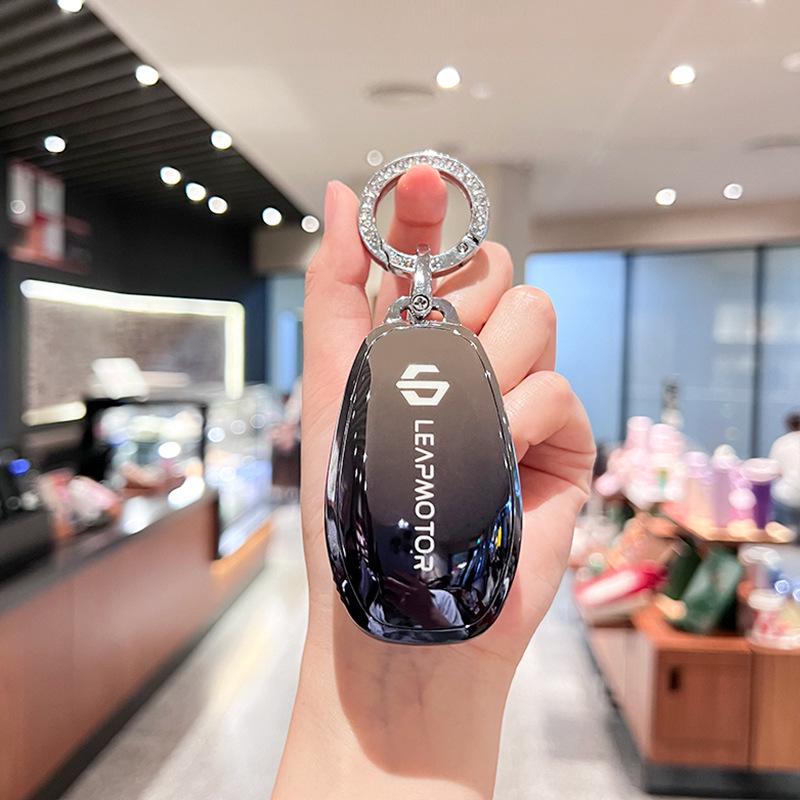 Чехол для ключа Leapmotor T03/S01 для мужчин и женщин - Защитный чехол для автомобильного пульта, модель 2021 года