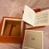 Used HERMES Clipper Ladies Watch CL4.210