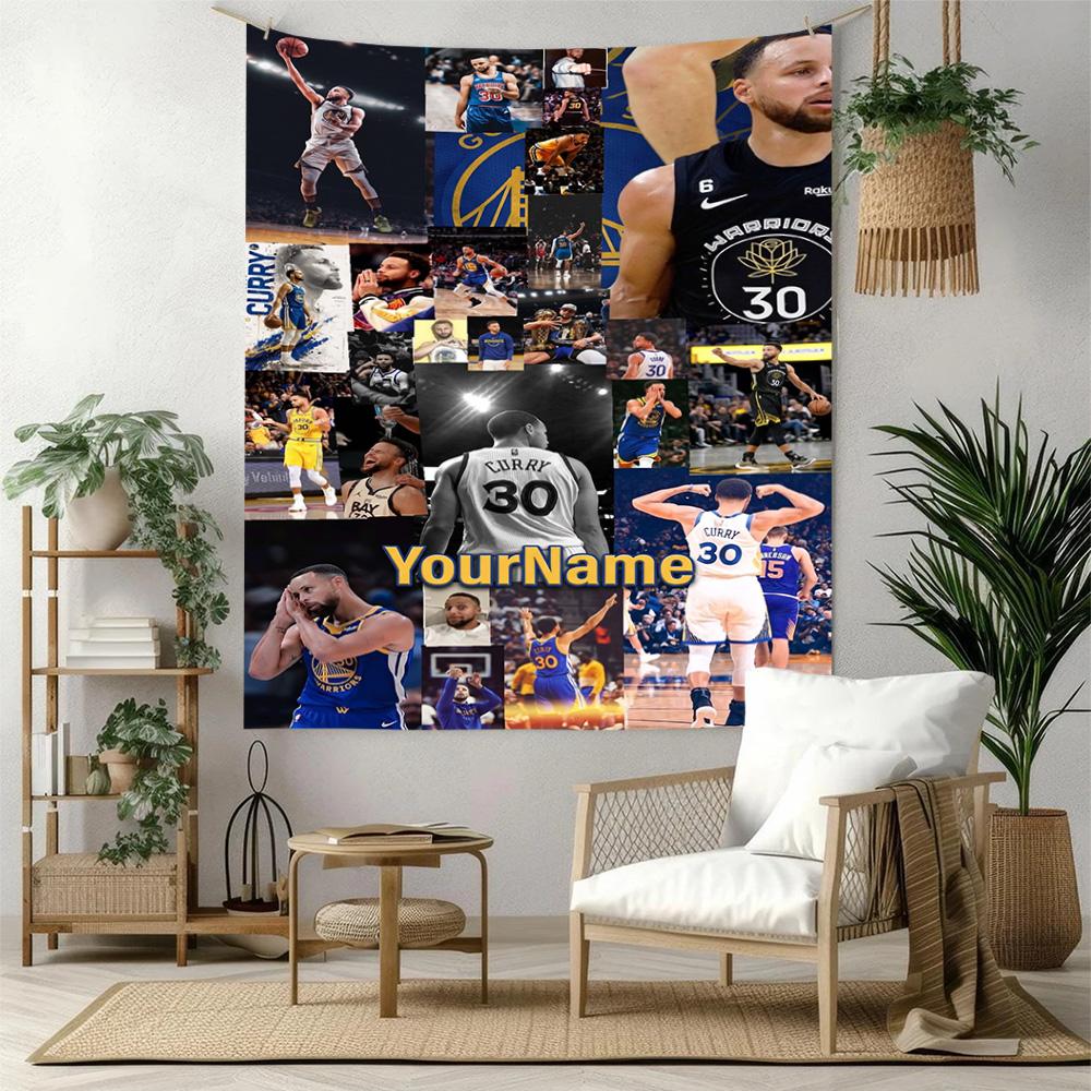 Curry Custom Your Name Wall Decor Tapestry Art For Pet Memorial Birthdaywedding Party Backdrop Family Gift