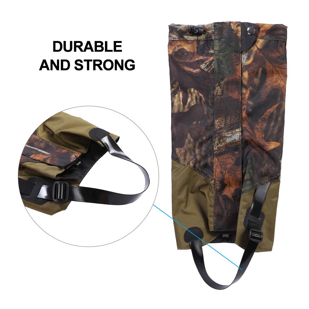 Outdoor Waterproof Leg Cover Snow Legging Gaiters for Camping Hiking Climbing