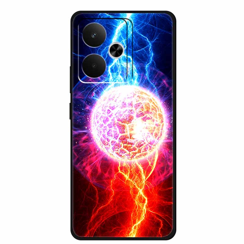 Чехол для телефона Realme GT7 GT 7T 7 T Сумка Черный Силиконовый Мягкий Задний Чехол Для Realme 14 4G 15 Pro Чехлы Coque Защитный Корпус