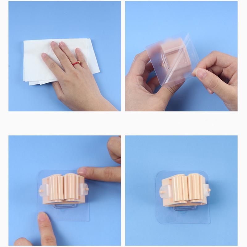 Крючок для швабры, аксессуары для ванной комнаты, настенная полка-органайзер, держатель для метлы, вешалка для стен, кухонный инструмент для хранения