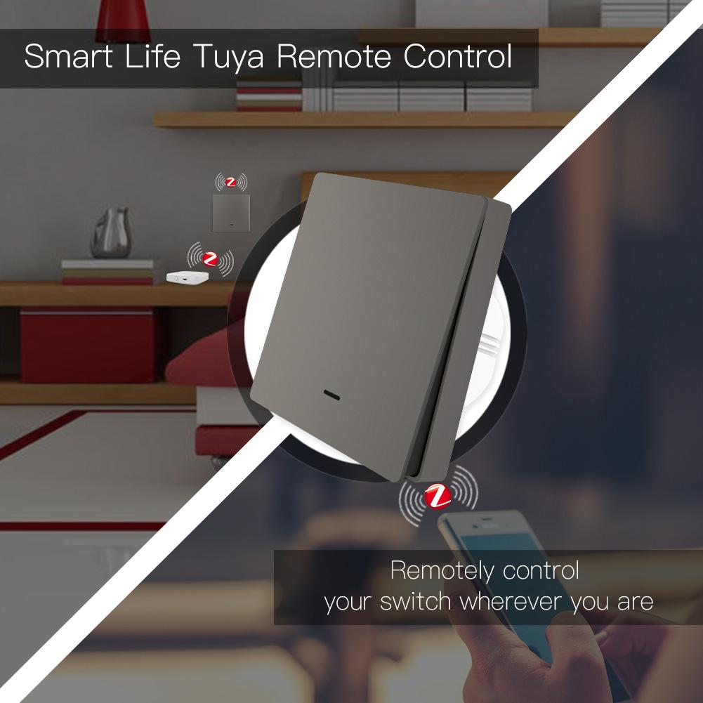 Hotel Smart Home 123 Gang Tuya Wifi Zigbee 3.0 Light Switch Google Home Alexa Remote Push Button Wall Switch