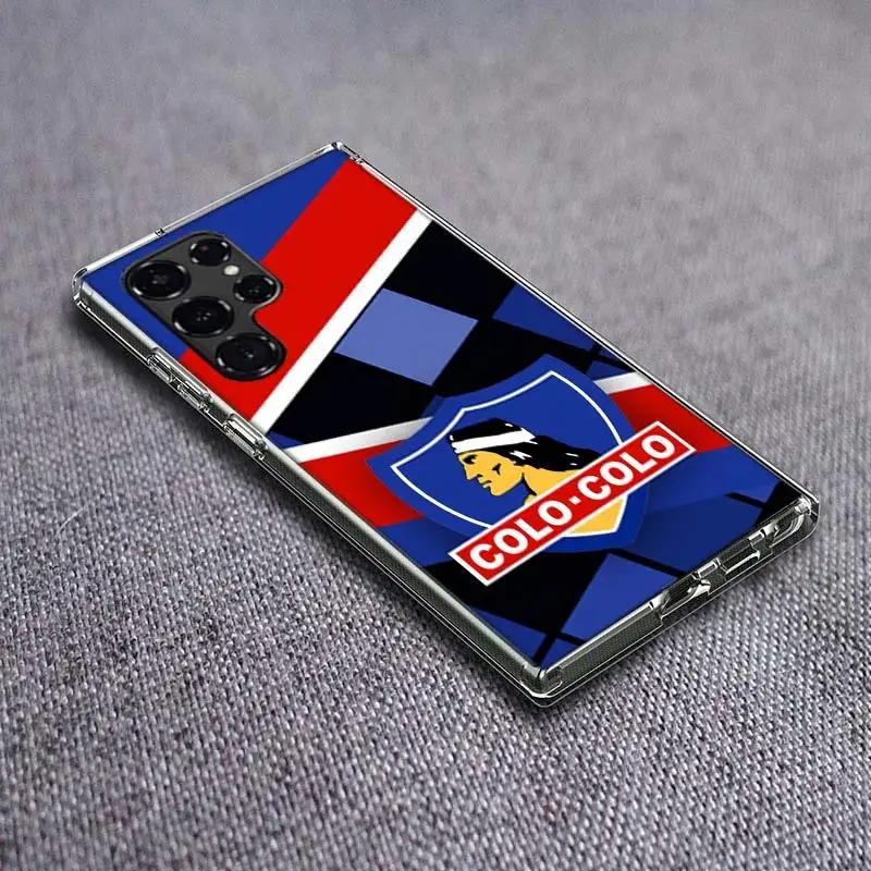 Клуб Сосиал И Депортиво Коло Прозрачный Чехол для Телефона для Samsung Galaxy S21 Plus S24 S23 S20 FE S22 S26 Ultra S25 Edge TPU Capa Чехлы C