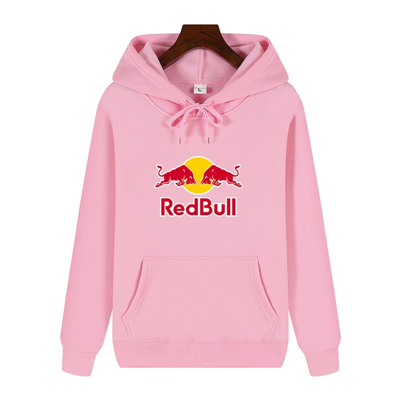 Мужские Женские Толстовки с Длинным Рукавом с Принтом Red Bull Худи Мужские Повседневные Худи Модные Хип-Хоп Уличная Одежда Пуловер Sudaderas