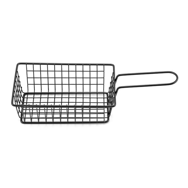 Корзина для жарки на сковороде: Держатель для закусок из картофеля фри и жареной курицы