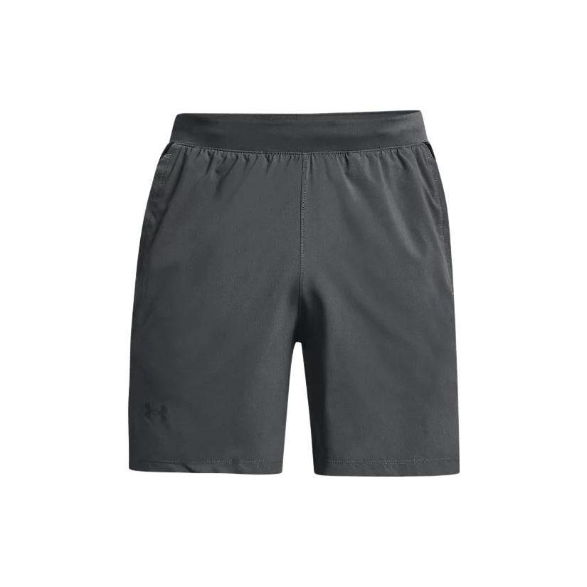 Under Armour Спортивные шорты мужские персиково-серые умеренные 1361493-014