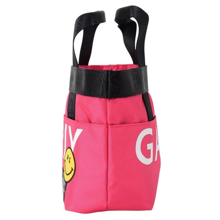[Pearly Gates] Cart Bag [PG SMILE Logo Series] / 053-6981352 090_Pink FR