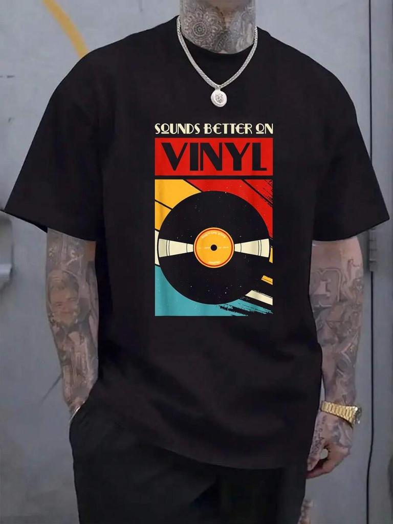 Sounds Better On Vinyl, Vintage Vinyl RecoQING Collector Unisex T-Shirt