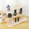 Wooden Display Riser Cupcake Stand Perfume Makeup Jewelry Display Shelf Organizer Tabletop Desktop Storage