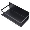 Kitchen Rack Space Saving Spice Shelf Organizer Magnetic Single Tier Iron for StorageBlack