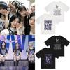 IVE World Tour Concert SHOW WHAT I HAVE Surrounding Anyou Zhen Zhang Yuanying Same Short Sleeved Women Men T-shirt Clothe Summer