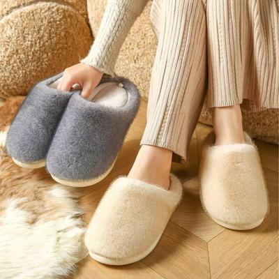 2025 Туото Ванг Теплые тапочки с защитой от запаха и нескользящей подошвой, со съемными утолщенными стельками, для мужчин и женщин