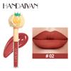 HANDAIYAN New Product Fruity Plush Head Does Not Stick A Cup of Lipstick Lipstick Matte Matte Long Lip Gloss