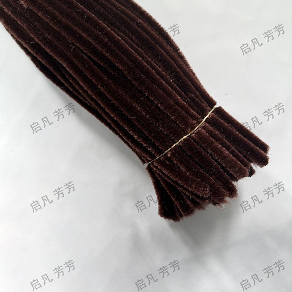 8mm Macaron Color Encrypted Twist Ties Chenille Stems for DIY Toys