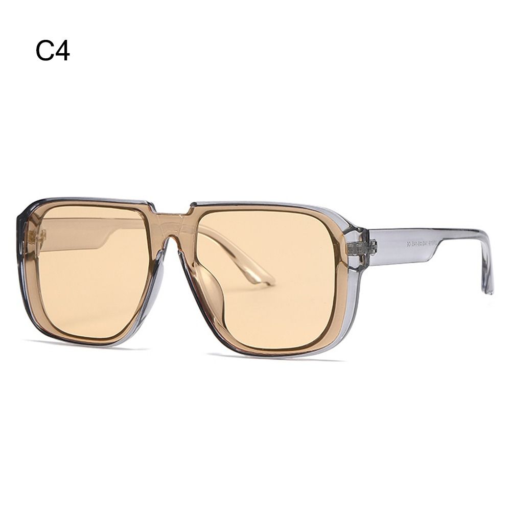 New Square Sunglasses Fashion Retro One Piece Sun Glasses Eyewear Uv400 Shades For Women Men Luxury Eyewear