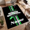 Gabriel Bortoleto (1) Personalized name Office Carpet Stylish Decor for Living Room Bedroom Kitchen