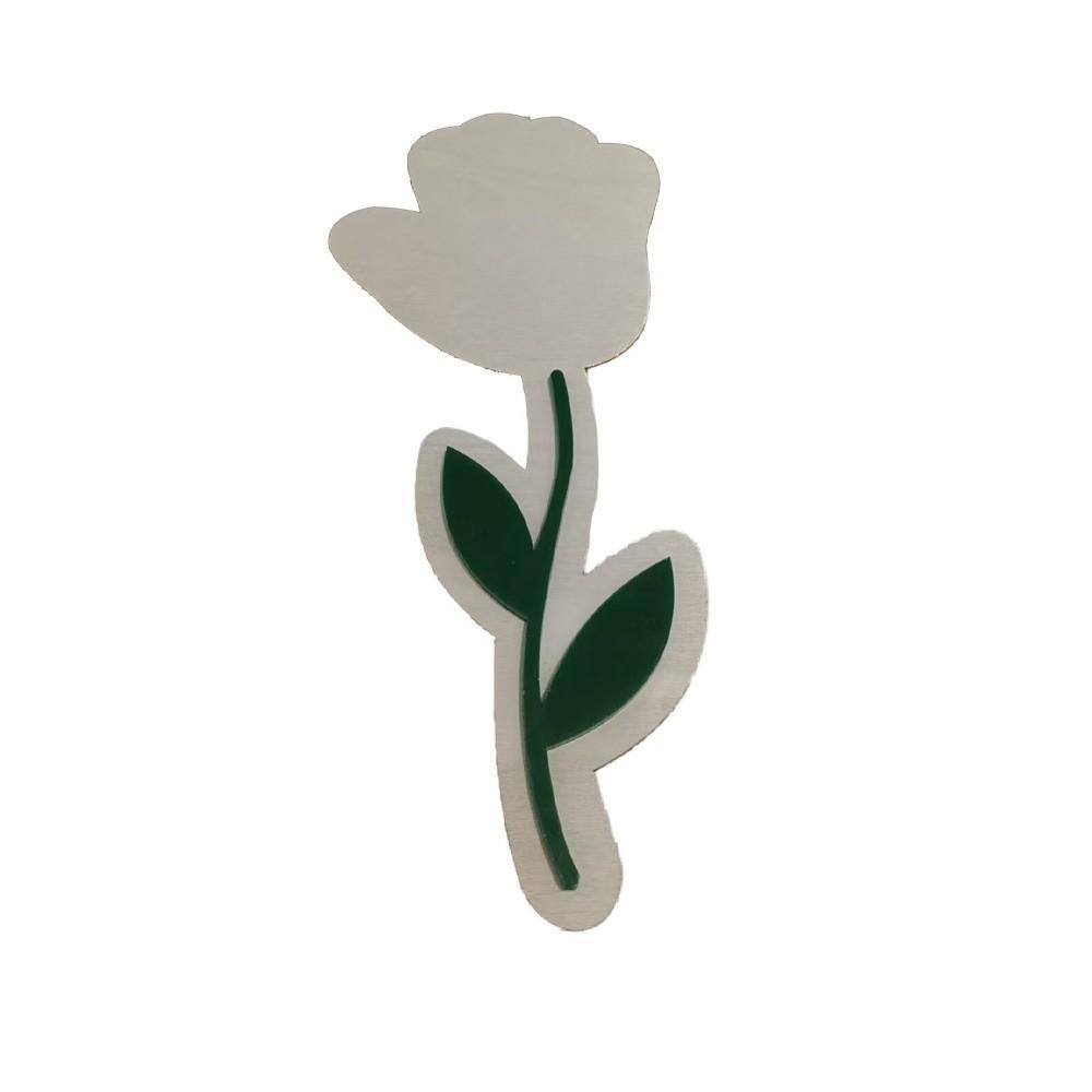 Decoration Mother's Day Plaque Hand Painted Wooden Flower Craft  Kids DIY Painting