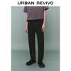 UR Men's Casual Elastic Waist Drawstring Straight Leg Pants