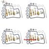 Carburetor repair kit needle valve gasket air screw for Honda VT VF Shadow 700 750 1100 VT700C VT750C VT1100C VT700 VT750