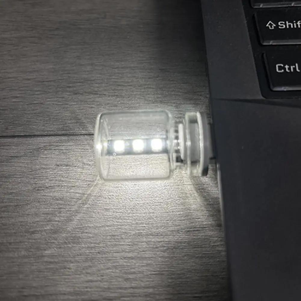 Автомобильный ночник 5 В светодиодная лампа накаливания портативное освещение вилка спальня интерьер автомобиля атмосферные лампы Play USB декоративная лампа O6C2